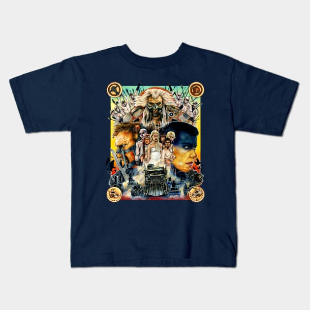 Mad Max Fury Road Poster Kids T-Shirt by Eattoast